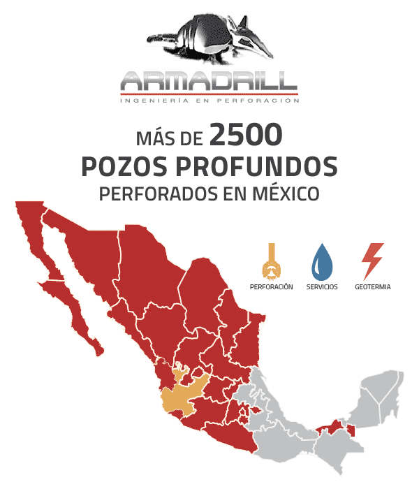 M&aacute;s de 2500 pozos profundos perforados